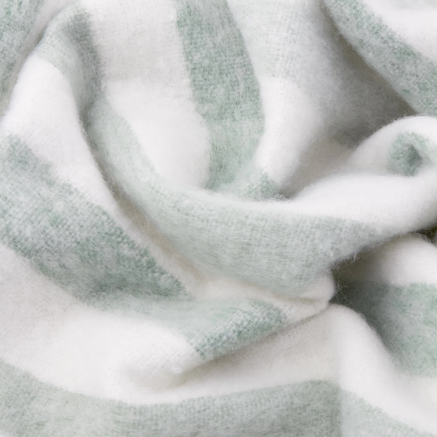 Plaid gris et vert