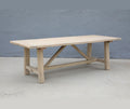 Table en bois d'orme 240cm