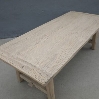 Table en bois d'orme 240cm