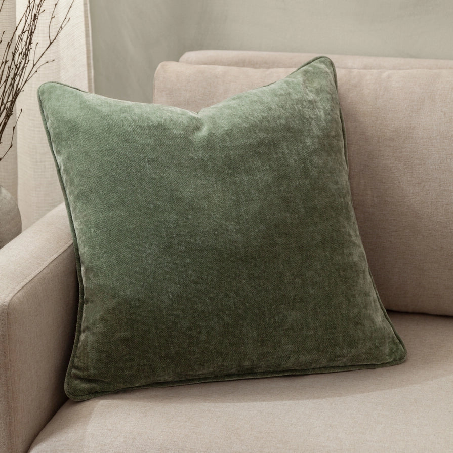 Chenille cushion cover