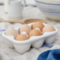 Présentoir à oeufs en grès